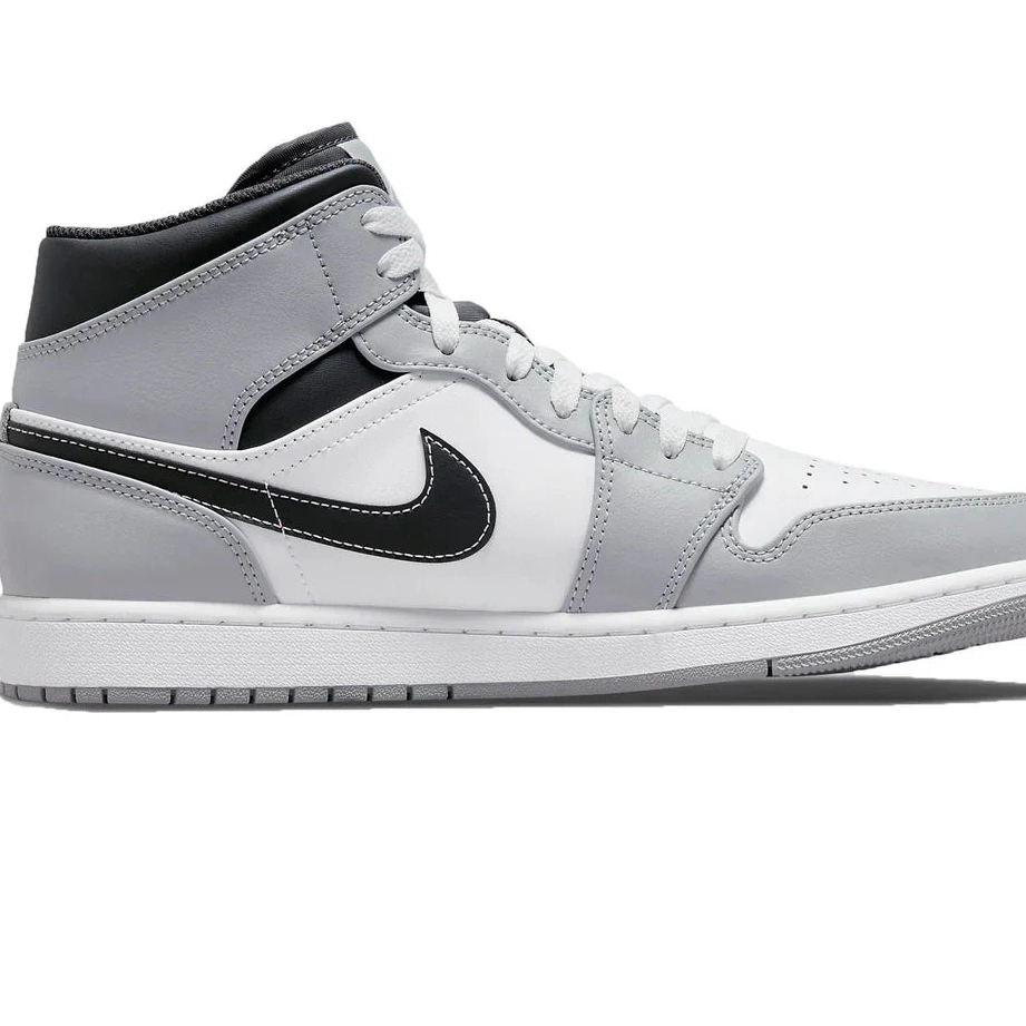 Smoke Mid 1 Air Grey Light Anthracite Jordan 0706